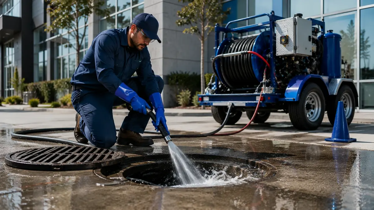 Commercial Hydro Jet Drain Cleaning in Phelan